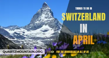 13 Exciting Activities to Try in Switzerland During April