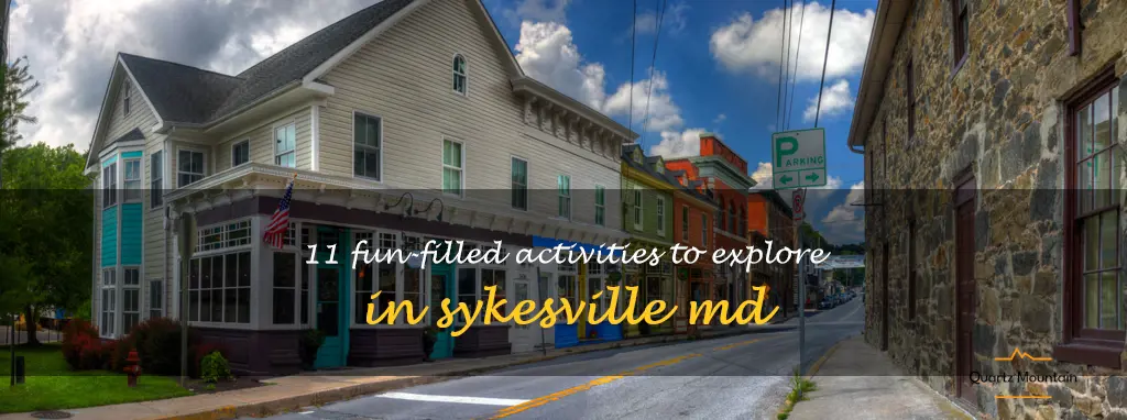 things to do in sykesville md