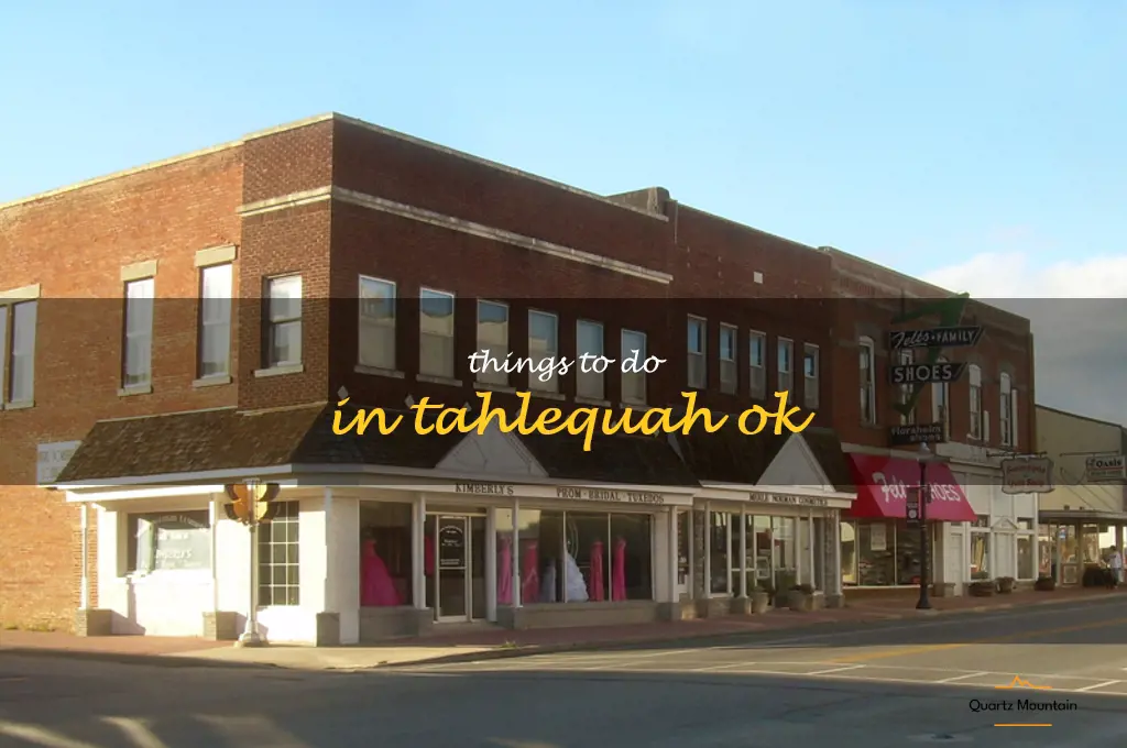 things to do in tahlequah ok