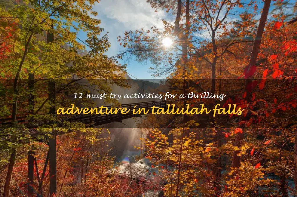 things to do in tallulah falls