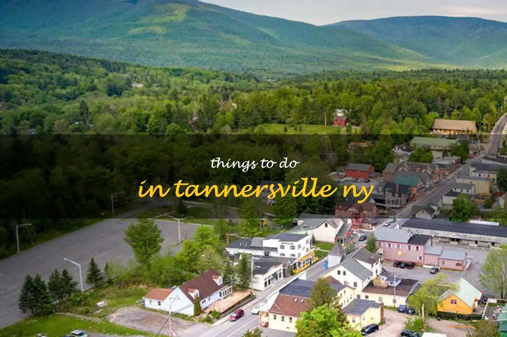 things to do in tannersville ny