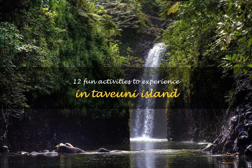 things to do in taveuni island