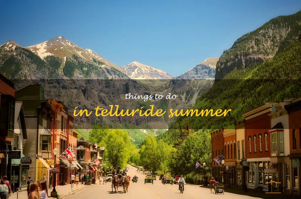 things to do in telluride summer