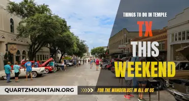 10 Fun Activities to Enjoy in Temple TX This Weekend