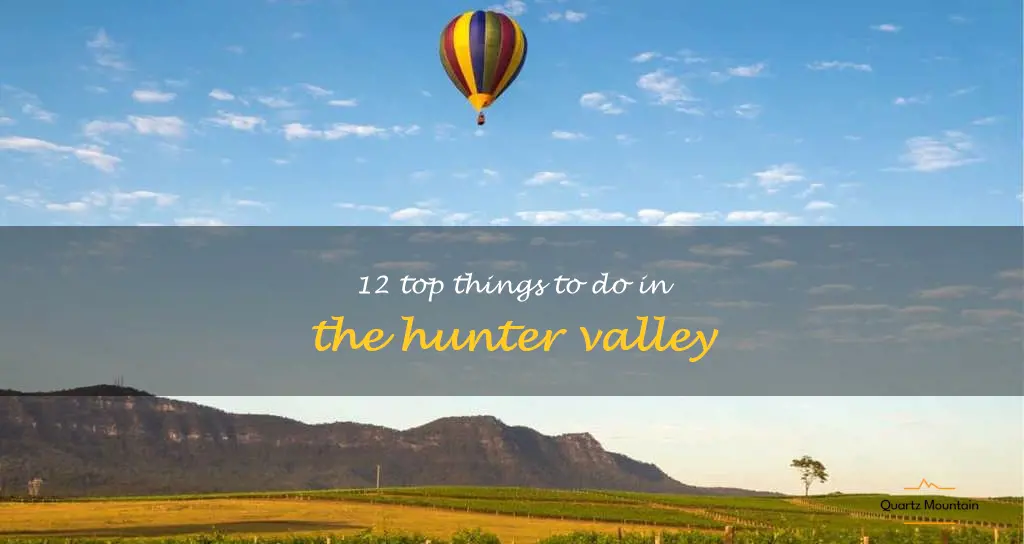 things to do in the hunter valley
