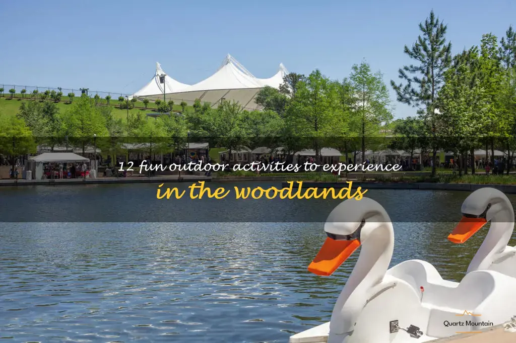 things to do in the woodlands