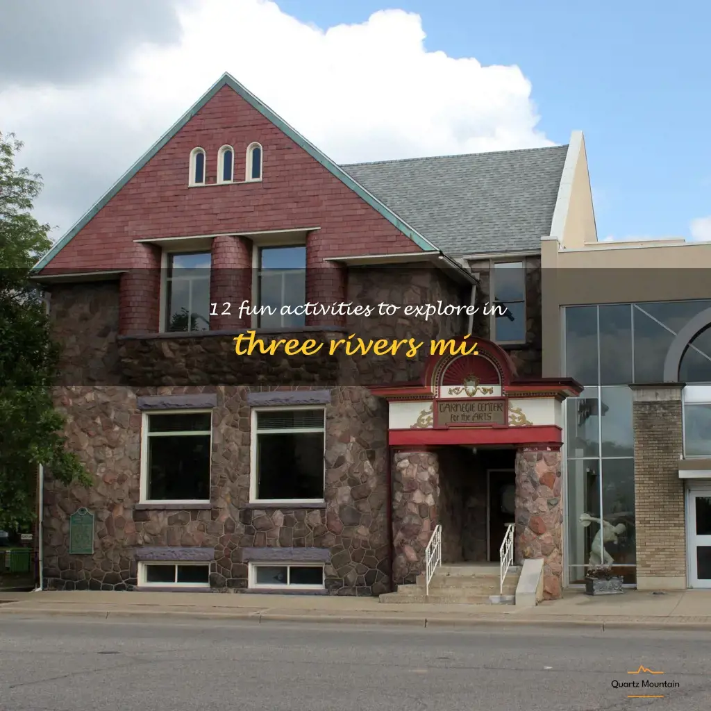 things to do in three rivers mi