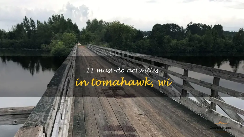 things to do in tomahawk wi