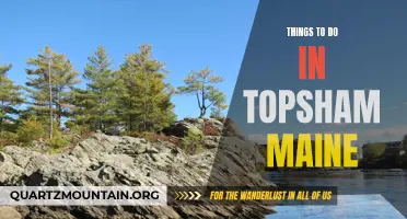 13 Must-Do Activities in Topsham Maine