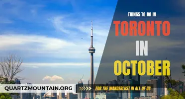 October Delights: Exploring Toronto's Autumn Activities