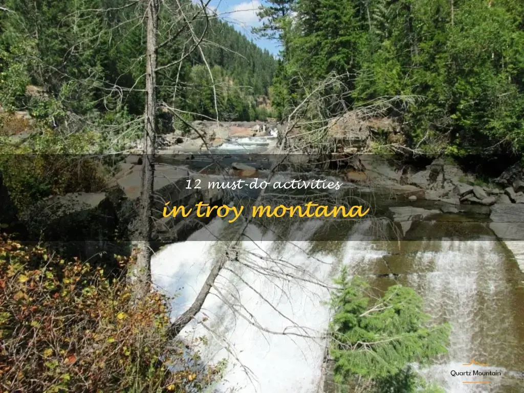 things to do in troy montana