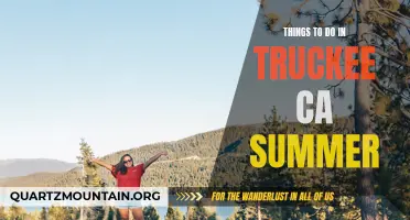 10 Amazing Summer Activities to Experience in Truckee CA