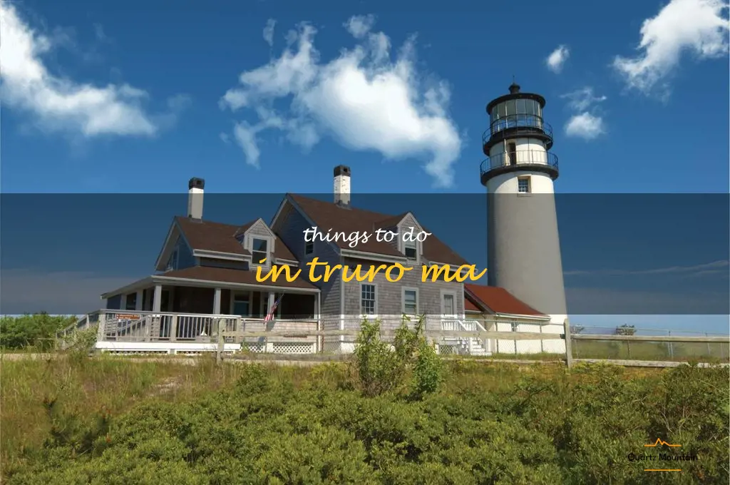 things to do in truro ma