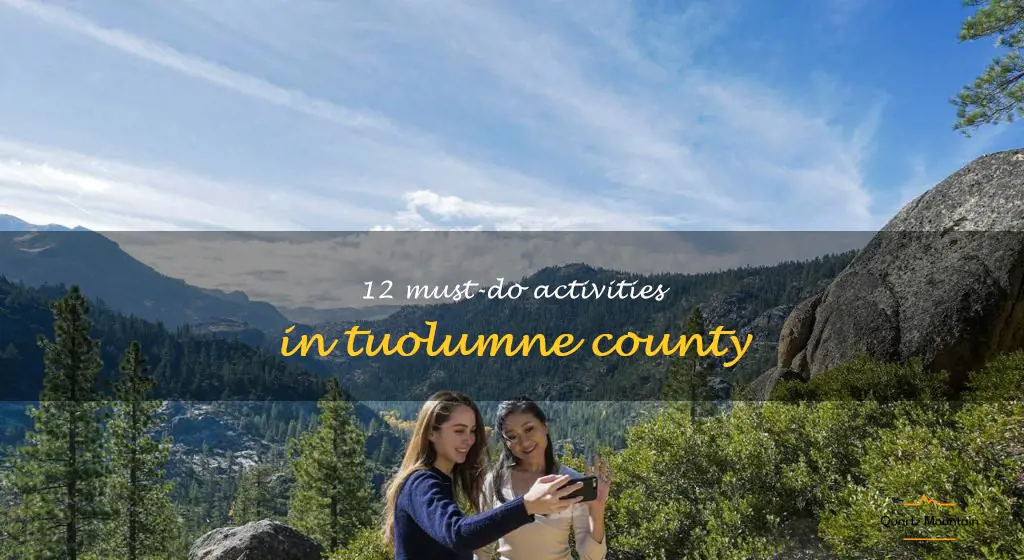things to do in tuolumne county