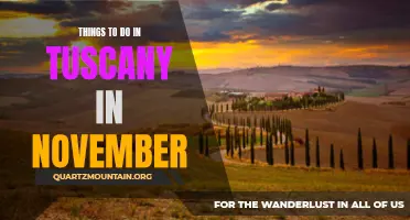 The Best Activities to Enjoy in Tuscany in November