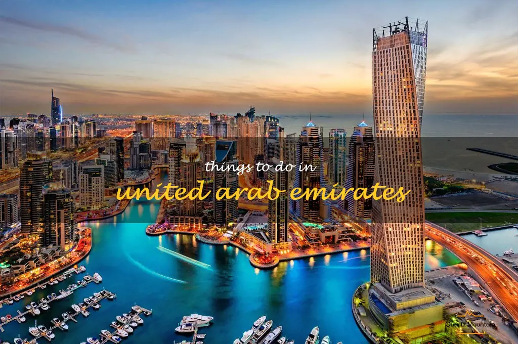 things to do in united arab emirates