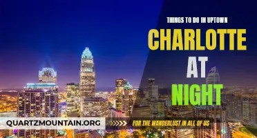 Nightfall in Uptown Charlotte: Unveiling the City's After-Hours Charm