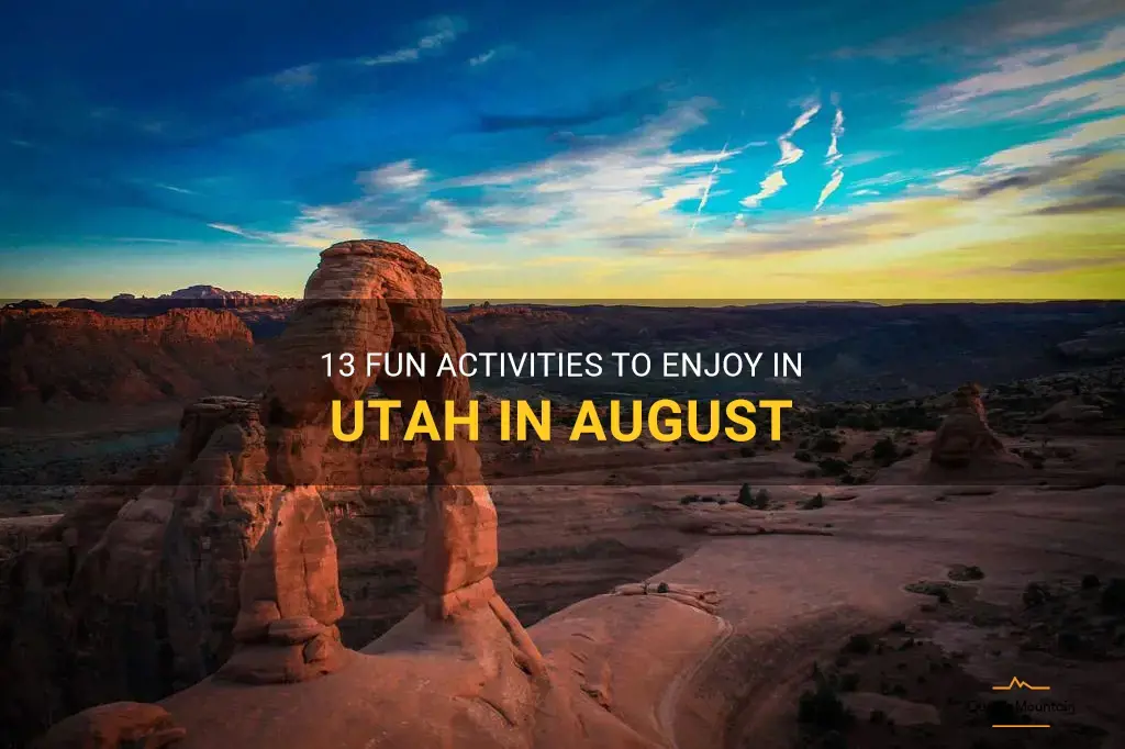 things to do in utah in august