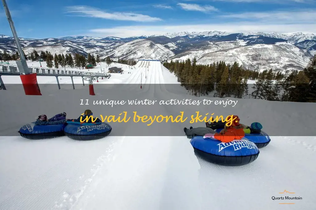things to do in vail besides ski