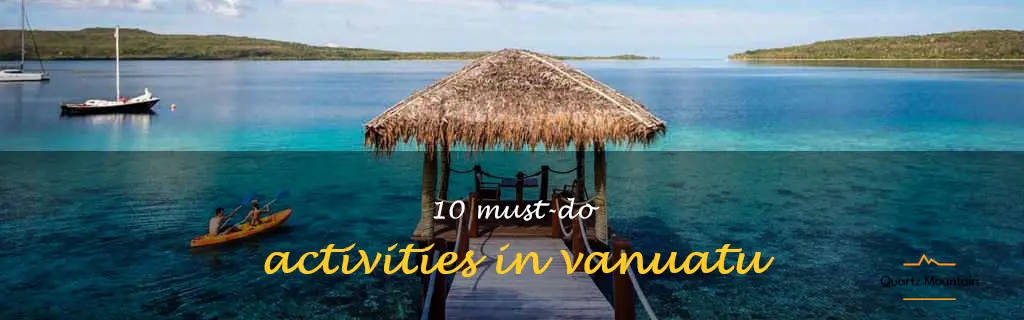 things to do in vanuatu