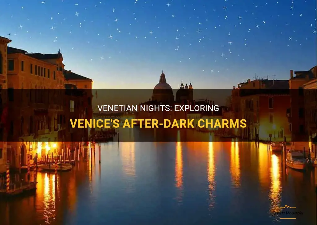 things to do in venice at night