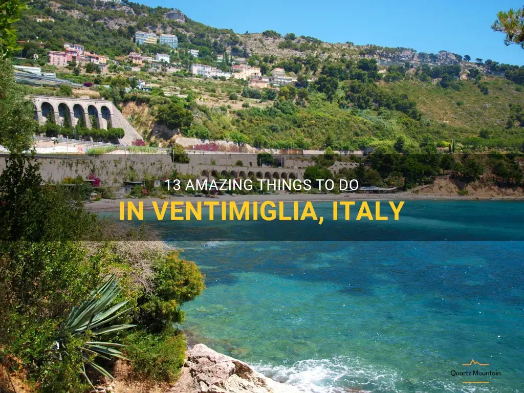 things to do in ventimiglia