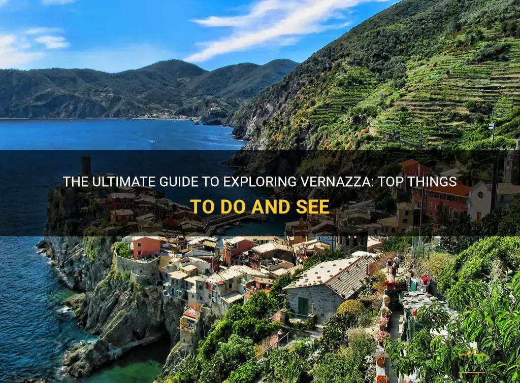 things to do in vernazza