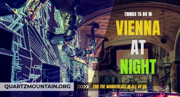 The Ultimate Guide: 10 Exciting Things to Do in Vienna at Night