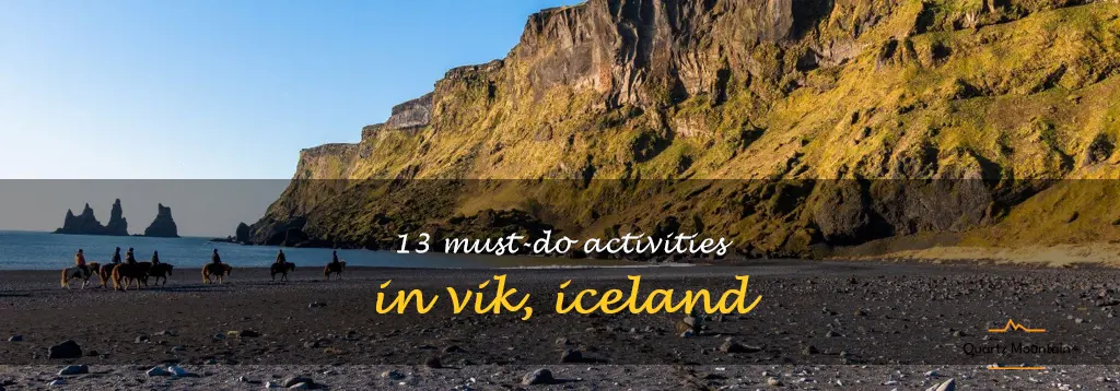 things to do in vik iceland