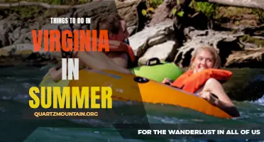 Summer Activities in Virginia