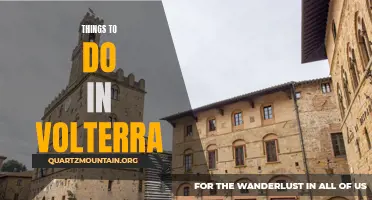 Exploring the Rich History and Charm of Volterra: Top Things to Do and See