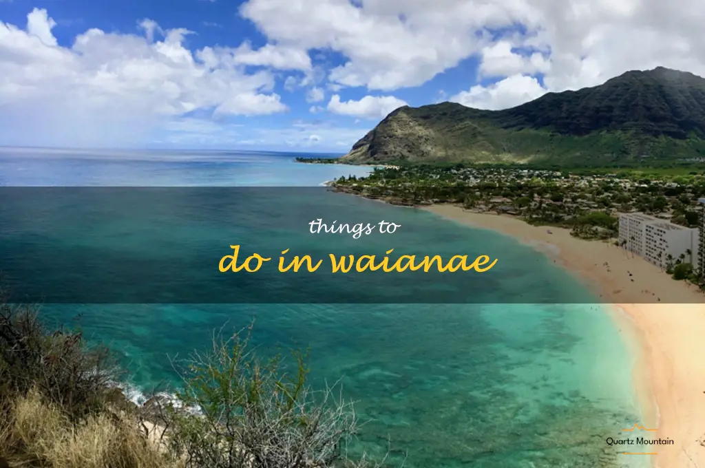 things to do in waianae