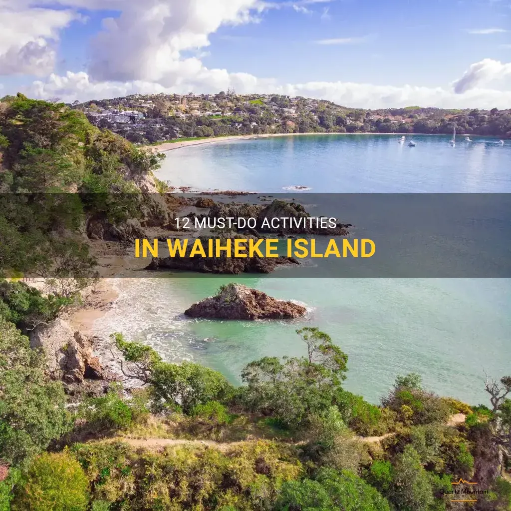things to do in waiheke island