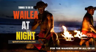 Nighttime in Wailea: Illuminating Activities and Entertainment