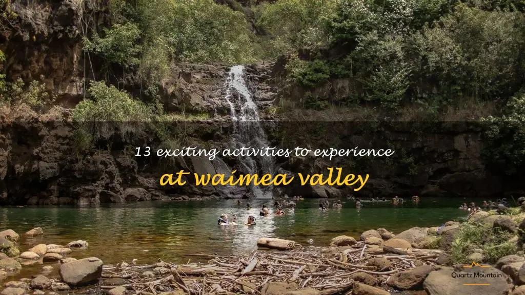 things to do in waimea valley