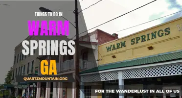 12 Fun Things to Do in Warm Springs, GA