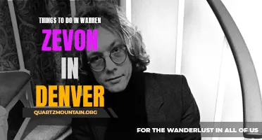 Exploring the Warren Zevon Legacy: Denver's Hidden Gems