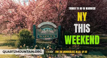 12 Fun Activities to Explore in Warwick NY This Weekend