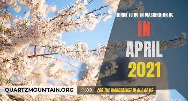 14 Unique Things to Do in Washington DC in April 2021