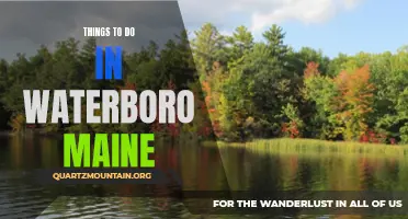 10 Must-Do Activities in Waterboro, Maine