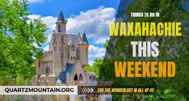 10 Fun Activities in Waxahachie to Enjoy this Weekend