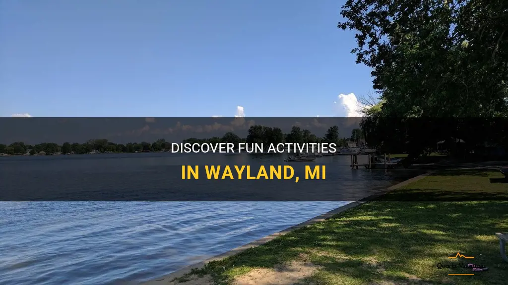 things to do in wayland mi