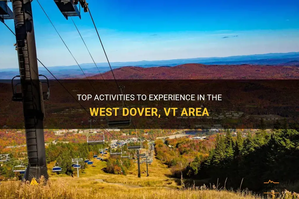 things to do in west dover vt area