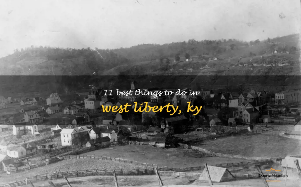 things to do in west liberty ky