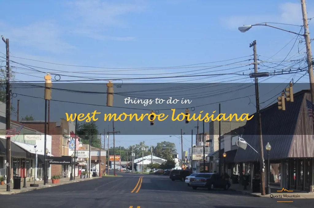 things to do in west monroe louisiana