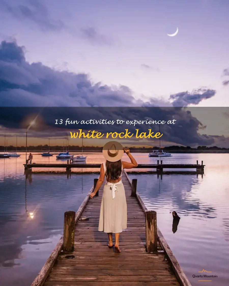 things to do in white rock lake
