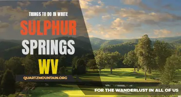 10 Exciting Activities to Experience in White Sulphur Springs, WV