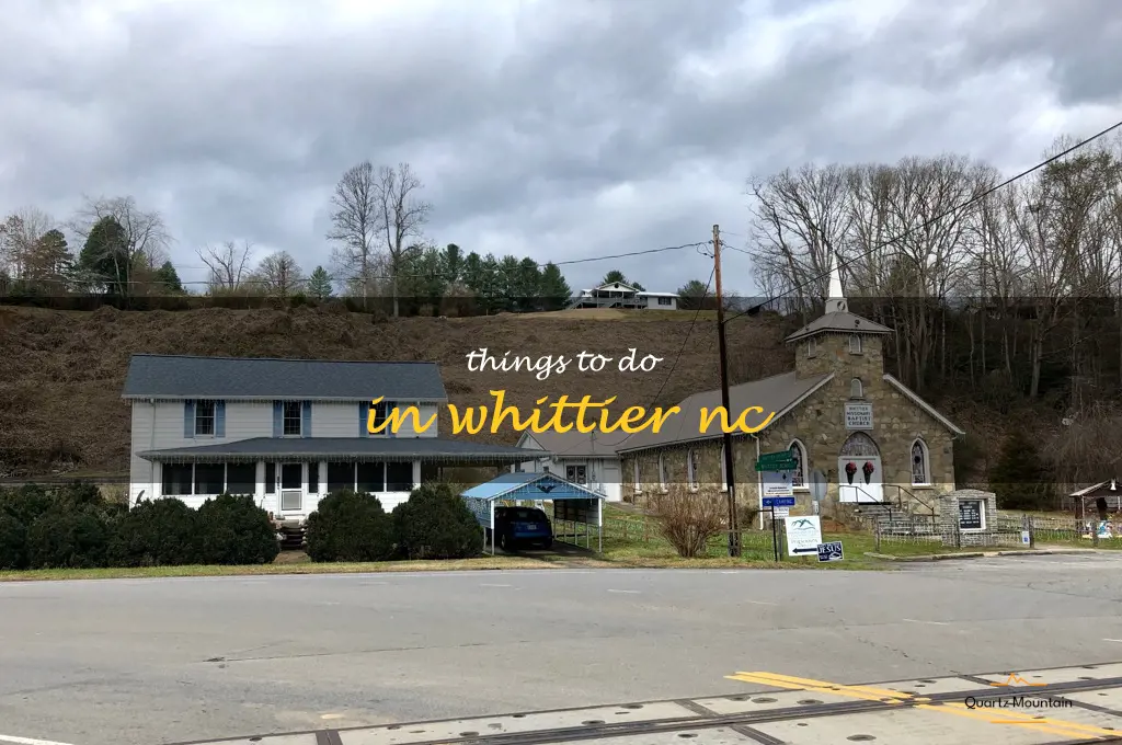 things to do in whittier nc