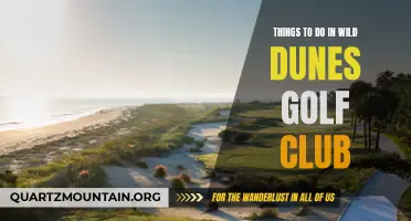 Exploring the Best Activities at Wild Dunes Golf Club: A Golfer's Paradise