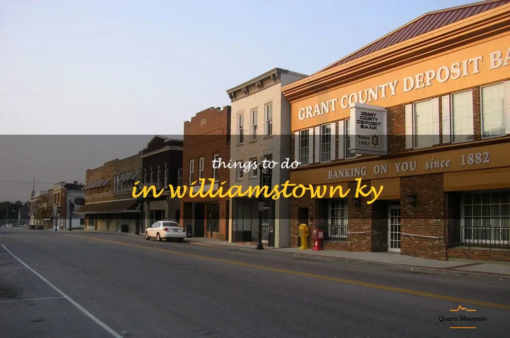 things to do in williamstown ky